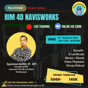 BIM 4D Navisworks - Live Training