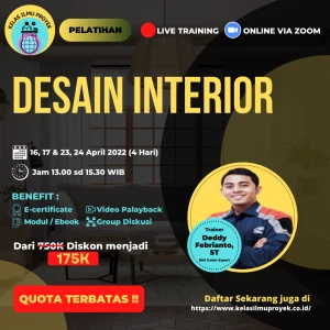 Desain Interior - Live Training